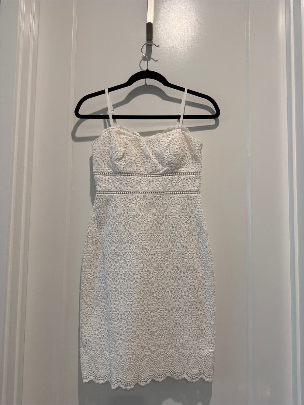 Lilly Pulitzer White Eyelet Mini Dress